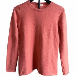 J. Crew Coral Cashmere Long Sleeve